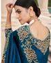 Picture of Sublime Blue Georgette Saree