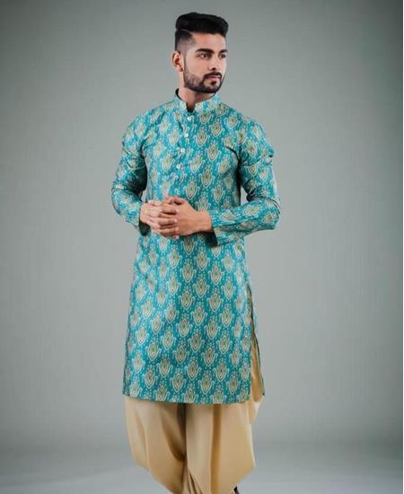 Picture of Sightly Teal Kurtas