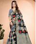 Picture of Alluring Gray Casual Saree