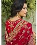 Picture of Charming Red+beige Silk Saree