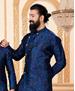 Picture of Comely Royal Blue Indo Western