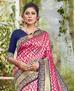 Picture of Pretty Pink & Blue Casual Saree