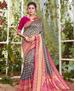 Picture of Beauteous Navy Blue & Pink Casual Saree