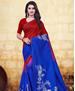 Picture of Shapely Red/Roya Casual Saree