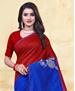 Picture of Shapely Red/Roya Casual Saree