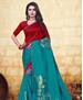 Picture of Enticing Red/Rama Casual Saree