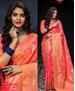 Picture of Ideal Pink Silk Saree