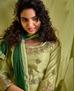Picture of Marvelous Parrot Green Readymade Salwar Kameez