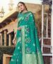 Picture of Nice Turquoise Casual Saree