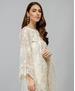 Picture of Lovely Off White Straight Cut Salwar Kameez