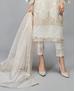 Picture of Lovely Off White Straight Cut Salwar Kameez