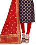 Picture of Comely Nevy Blue Cotton Salwar Kameez