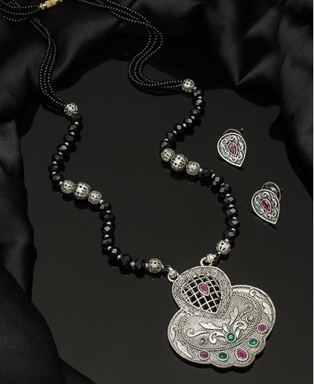Picture of Exquisite Silver Mangalsutra