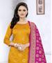 Picture of Classy Yellow Cotton Salwar Kameez