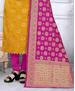 Picture of Classy Yellow Cotton Salwar Kameez
