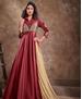 Picture of Marvelous Maroon Readymade Gown