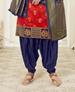 Picture of Charming Red Cotton Salwar Kameez