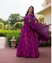 Picture of Appealing Magenta Readymade Gown