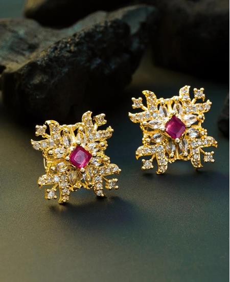 Picture of Elegant Rose Gold Earrings