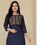 Picture of Shapely Blue Kurtis & Tunic