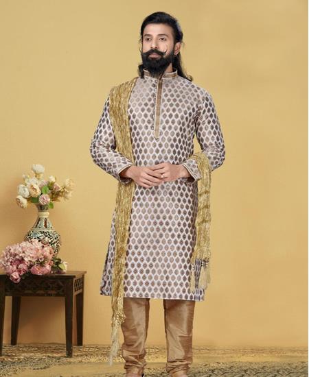Picture of Bewitching Off White Kurtas