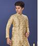Picture of Statuesque Beige Kids Indo Western