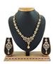Picture of Well Formed Gold+white Necklace Set