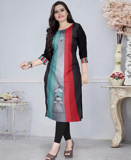 Picture of Shapely Multi Color Kurtis & Tunic