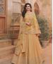 Picture of Appealing Yellow Anarkali Salwar Kameez