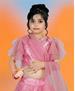 Picture of Exquisite Pink Kids Lehenga Choli