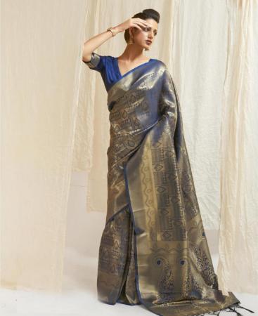 Picture of Admirable Blue Casual Saree