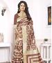 Picture of Shapely Coffee Casual Saree
