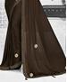 Picture of Beautiful Brown Casual Saree