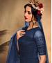 Picture of Stunning Blue Party Wear Gown
