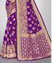 Picture of Shapely Voilet Casual Saree
