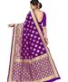 Picture of Shapely Voilet Casual Saree