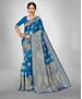 Picture of Nice Royal Blue Casual Saree
