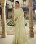Picture of Graceful Pista Green Casual Saree