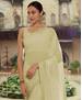 Picture of Graceful Pista Green Casual Saree
