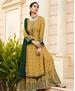 Picture of Sightly Goldenrod Straight Cut Salwar Kameez