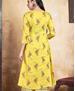 Picture of Alluring Yellow Kurtis & Tunic