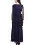 Picture of Delightful Navy Blue Readymade Gown