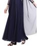 Picture of Delightful Navy Blue Readymade Gown