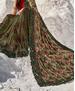 Picture of Sightly Mehendi Net Saree