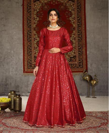 Picture of Sublime Red Party Wear Gown