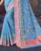 Picture of Beautiful Blue Casual Saree