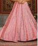 Picture of Good Looking Light Pink Party Wear Gown