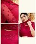 Picture of Pretty Redish Pink Designer Saree