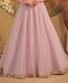Picture of Taking Dusty Pink Party Wear Gown