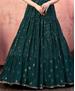 Picture of Shapely Green Party Wear Gown